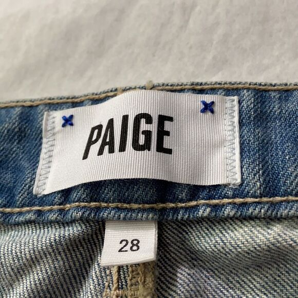 PAIGE Jimmy Jimmy Skinny distressed denim jeans 28 - Picture 6 of 10